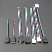 ❧ 5pcs Male Female 4pin 5Pin LED Strip Light Cable Connector Adapter Wire RGB RGBW Lamp Tape RGB RGBW Controller Connection