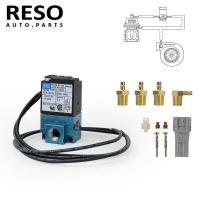 RESO--Free shipping MAC ECU Solenoid Valve 3 Port Electronic Turbo Boost Control DC12V 5.4WATTS