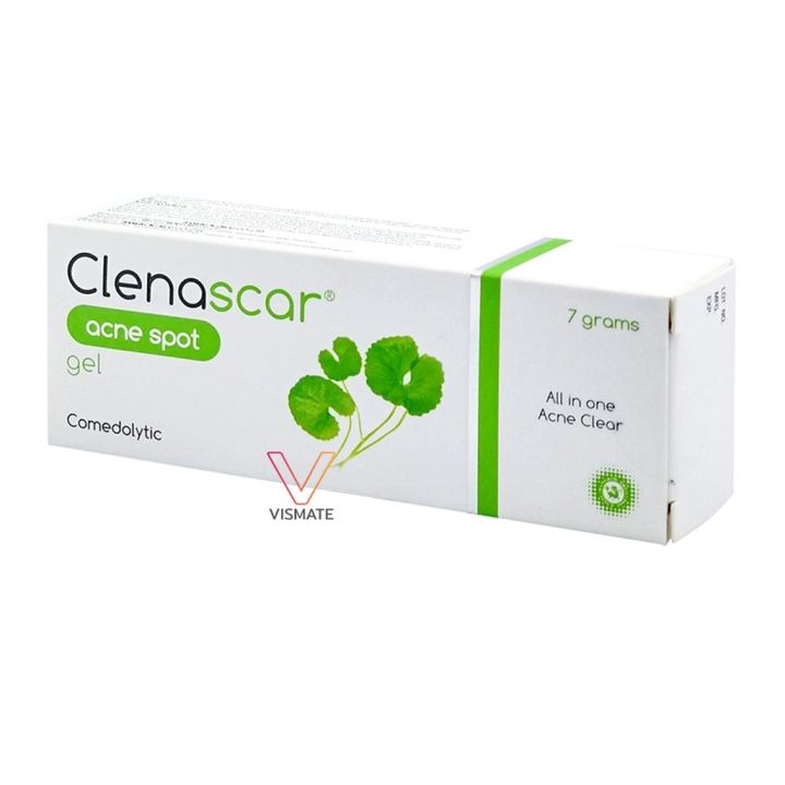 clenascar-gel-c-gel-acne-spot-gel-post-acne-gel-คลีนาสการ์-เจลแต้มสิว-ดูแลรอยสิว-รอยแดง-รอยดำ-รอยแผลเป็น