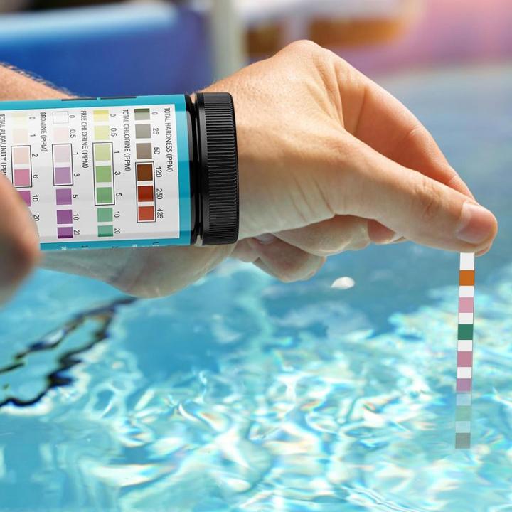 pool-test-strips-spa-and-pool-strips-for-salt-water-100-strips-water-hardness-test-kit-high-accuracy-ph-tester-for-chlorine-salt-inspection-tools