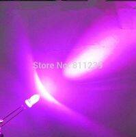 【✱2023 HOT✱】 ganfengsu3936969 กลมมนสว่างมากไดโอด Led ใสไฟ Led สีชมพู3มม. 1000ชิ้น