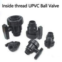 Female-Male Thread UPVC Ball Valve Aquarium Tank PVC Pipe Globe Valve Union Garden Irrigation Water Pipe Connectors 1 Pcs