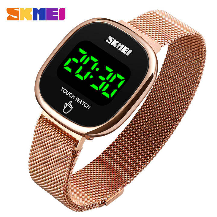 Đồng Hồ Nam Nữ SKMEI 1853 Dây Da Cao Cấp