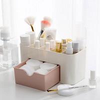 【jw】☬  Make Up Organizer Saving Desktop Comestics Makeup Storage Drawer Type Cosmetics Accessories Display