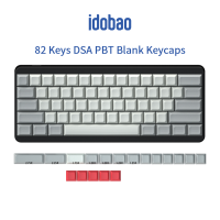 idobao Keycaps เปล่า ANSI PBT Keycap Custom Keycap Set Retro Key Cap DSA Keycaps สำหรับคีย์บอร์ด Cherry MX Mechanical GH60 XD/GK64-m0pi