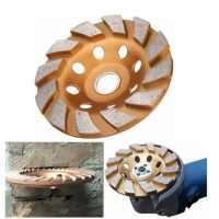 4 Inch 8 Holes HGS Segment Grinding Machine Wheel Diamond Grind Cup Disc Concrete Granite Stone Grinder DIY Power Tool