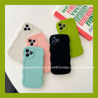 ใหม่ เคส Phone Case Realme C53 C51 NFC เคสโทรศัพท์ สีทึบรูปคลื่นแฟชั่นแบบเต็มรูปแบบป้องกันเลนส์ซิลิโคนนิ่มฝาครอบด้านหลัง Cover 2023