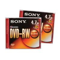 ลดล้างสต็อคSONY แผ่น DVD-RW แพ็ค 1 แผ่น  รุ่น DMW47S 4.7 GB