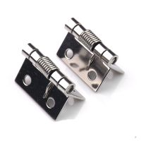 Stainless steel butt hinges soft closing spring hinge for cabinet door electrical box wood housing connection hardware