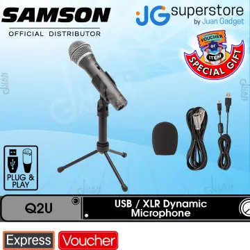 Buy Samson Q2u Microphone devices online