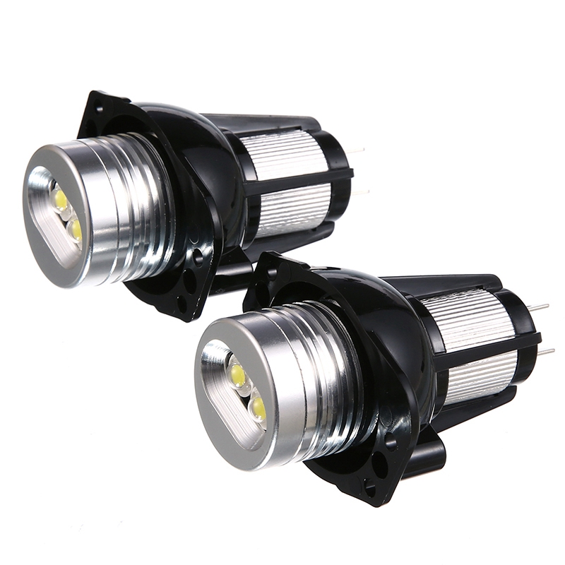 2x 20W Angel Eyes LED Headlight Marker Halo Ring Light Bulb Fit For BMW E90 E91 2x 20W Angel Eyes LED Headlight Marker Halo Ring Light Bulb Fit For BMW E90 E91