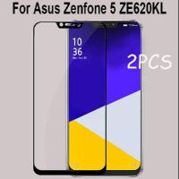 （ ATV ）2ชิ้น ZE620KL FullFor Asus Zenfone 5 ZE620KL เต็มครอบคลุมฟิล์มป้องกันหน้าจอสำหรับ Asus ZE620KL