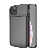 ?พร้อมส่งทุกวั?Liquid silicone shockproof Battery Charger Case For iPhone 11 Pro Max Power Case Extenal Power Bank Cove For iPhone 11 Pro Capa