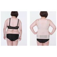 PLUS SIZE 6 Hooks Steel Bone Waist trainer vest Corset Shapewear bengkong girdle