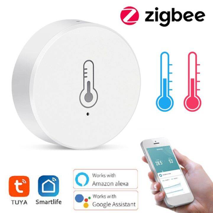 E Life Smart Store Tuya ZigBee Smart Temperature And Humidity Sensor