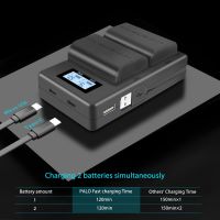 Multifunctional LP-E6 LP-E6N Battery Charger With LCD Display For Canon EOS 5D, 5D Mark II III IV, 5DS R, 6D, 7DS, 60D, 70D, 80D