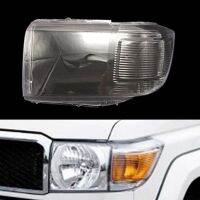 ฝาครอบเลนส์ใสไฟหน้ารถโป๊ะโคมไฟสำหรับรถบรรทุก Toyota Land Cruiser Fj70 2007