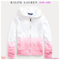 RALPH LAUREN DIP-DYED FRENCH TERRY HOODIE ( เด็กโตผู้หญิงอเมริกาอายุ 7-16 ปี )