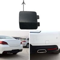 Rear Bumper Trailer Cover Tow Hook Cover Cap For Peugeot 508 2015 2016