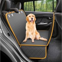 【LZ】 Dog Car Seat Cover 100  Waterproof Pet Dog Travel Mat Hammock For Small Medium Large Dogs Travel Car Rear Back Seat Safety Pad