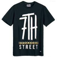 7th Fire 2023 Ultimate Street Short Sleeve T-shirt Sld006 Navy Lazy Style Fashion Versatile Style