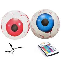 Halloween Inflatable Decorations Battery Powered Eyeball Halloween Ornaments Ghost Eyeball Inflatable Decoration IP65 Waterproof with Remote Control Creepy Red Bloodshot useful