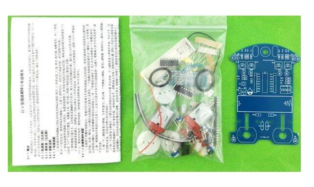 diy-kits-d2-6-bluetooth-cart-kit-ชุดเรียนรู้-ทดลอง-รถหุ่นยนต์-ควบคุมด้วยบลูทูธ-ประกอบเอง