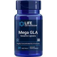 ส่งจากไทย Life Extension, Mega GLA Sesame Lignans, 30 Softgels