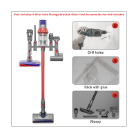 Storage Bracket for V7 V8 V10 V11 V15 Vacuum Cleaner Nine-Hole Storage Rack Tool Nozzle Station Tools