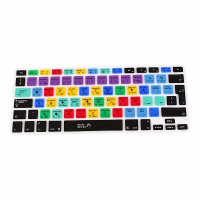 for Adobe for photoshop Shortcuts Keyboard Skin Hot Keys PS Keyboard Cover for MACBOOK  13"A1466 A1369 Pro A1278 A1425 A Keyboard Accessories