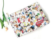 SNOOPY WSM เก็บเอกสาร กระเป๋าเอกสาร ซองเอกสาร อย่างดี มีผ้าซับด้านใน ลาย SNP  ขนาด 35x25x2 cm ผลิตจากวัสดุอย่างดี มีบริการเก็บเงินเงินปลายทาง BY NPNN