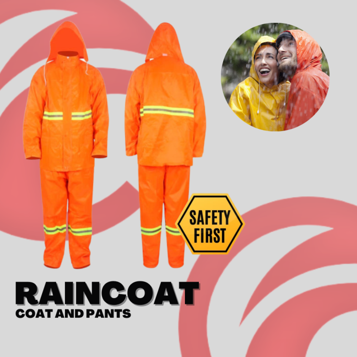 RAIN COAT PANTS AND JACKET Lazada PH