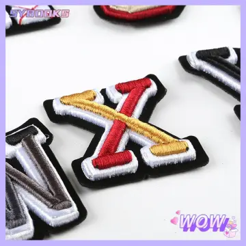 LV+Vuitton+Logo+Patch+Embroidered+Cloth+Patches+Applique+Badge+Iron+Sew+on  for sale online