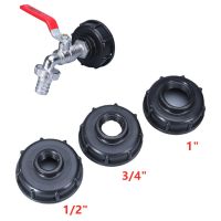 Durable IBC Tank Adapter Water Tap Connectors Valve Replacement Fittings S60X6 1/2 quot; 3/4 quot; 1 quot; Garden Irrigation Connection Tools