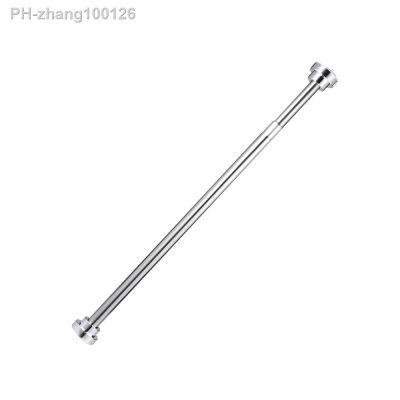 Rod Curtain Tension Shower Rods Cupboard Clothes Adjustable Rail Spring Closet Stainless Wardrobe Extension Steel Expandable