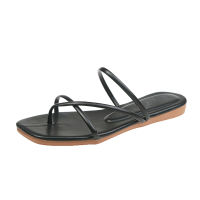 ❧™☽ xing lu nan Atikota Women Fashion Casual Cross Sandal Flat Bottom Comfortable Non-slip Shoes Summer New Sandals Slippers