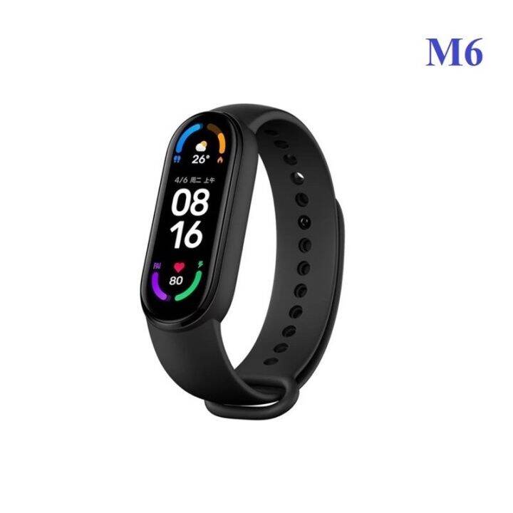 นาฬิกาอัจฉริยะ M6 smart watch วัดอัตราการเต้นหัวใจ กันน้ำ Lazada.co.th