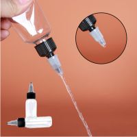 Wholesale 10ml/30ml/60ml/100ml Empty dropper bottle PET Squeeze Bottle with Childproof Cap for Oil Paint Liquid Glue Container