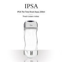 IPSA THE TIME RESET AQUA 200ml ช่วยเติมน้ำให้ผิว ให้ผิวนุ่มชุ่มชื้น อิ่มน้ำ ไม่มัน ไม่เป็นสิว อ่อนโยน ปราศจากแอลกอฮอลล์