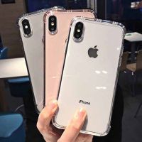 หรูหรากันกระแทกล้างกรณีโทรศัพท์สำหรับ iPhone 13 12 11Pro Max Xr Xs Max Soft TPU กรณีโทรศัพท์โปร่งใสสำหรับ iPhone Xr Xs Max 7 8บวก