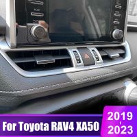 ☬✼ For Toyota RAV4 2019 2020 2021 2022 2023 RAV 4 XA50 Hybrid Car Central Control Air Conditioning Vent Outlet Cover Accessories