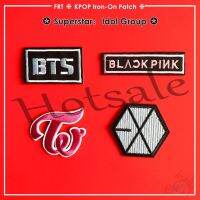 【hot sale】 ❦ B15 ☸ Superstar：B♥T♥S/BLACKPINK/TWICE/EXO - Idol Group KPOP Iron-on Patch ☸ 1Pc DIY Sew on Iron on Badges Patches