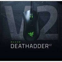 Razer DeathAdder V2 Gaming Mouse: 20K DPI Optical - Classic Black