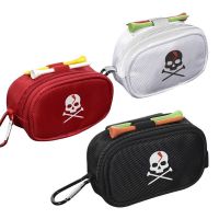 Golf bag Mini ball bag Korean version skull pattern storage bag Accessories bag waist bag