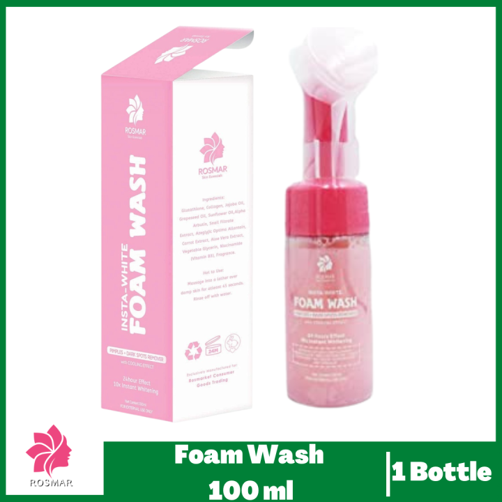 Rosmar Insta White Foam Wash 100 ml Lazada PH