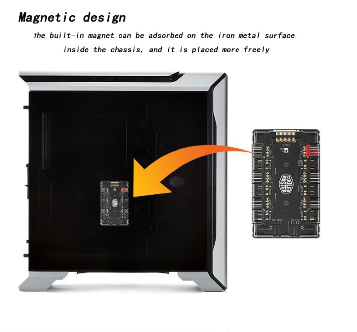 cooler-master-5v-3pin-argb-12v-4pin-pwm-multi-way-splitter-adapter-addressble-pc-case-fan-sata-hub