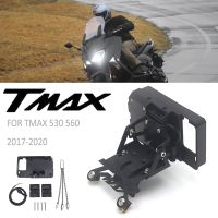 For YAMAHA TMAX T-MAX 530 560 2017- Motorcycle Windscreen Navigation Bracket USB Wireless Charging Mobile Phone Mounting Holder