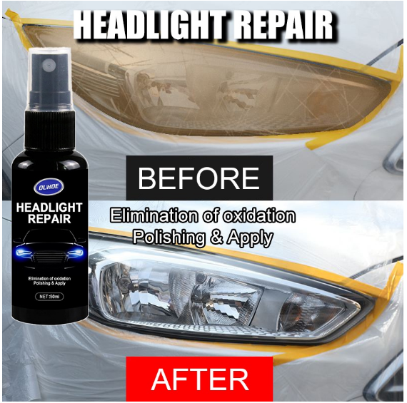 OUHOE Headlight repair Automobile headlamp repair agent Car headlight repair fluid Repair
