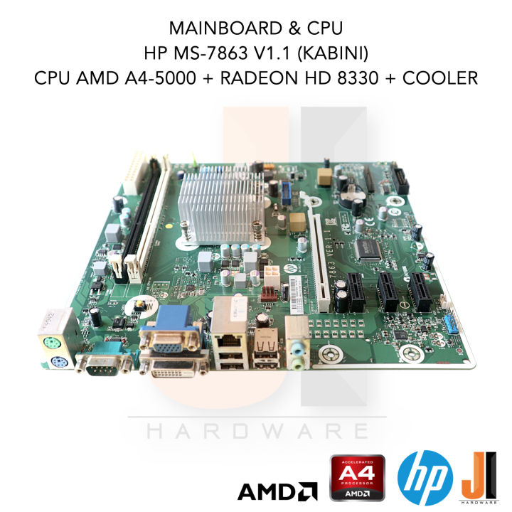 ชุดสุดคุ้ม-mainboard-amd-apu-a4-5000-with-radeon-hd-8330-speed-1-5-ghz-4-cores-4-threads-15-watts-สินค้ามือสองสภาพดีมีฝาหลังมีการรับประกัน