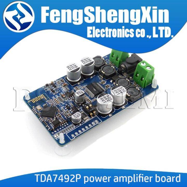 New TDA7492P Bluetooth Receiver Amplifier Audio Board 25W*2 Power ...